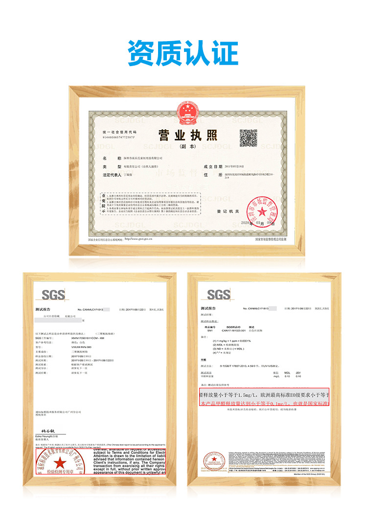 资质认证