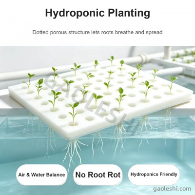 Hydroponic Grow Foam Manufacturer - Food-Grade Soilless Seedling Sponge Plug Tray